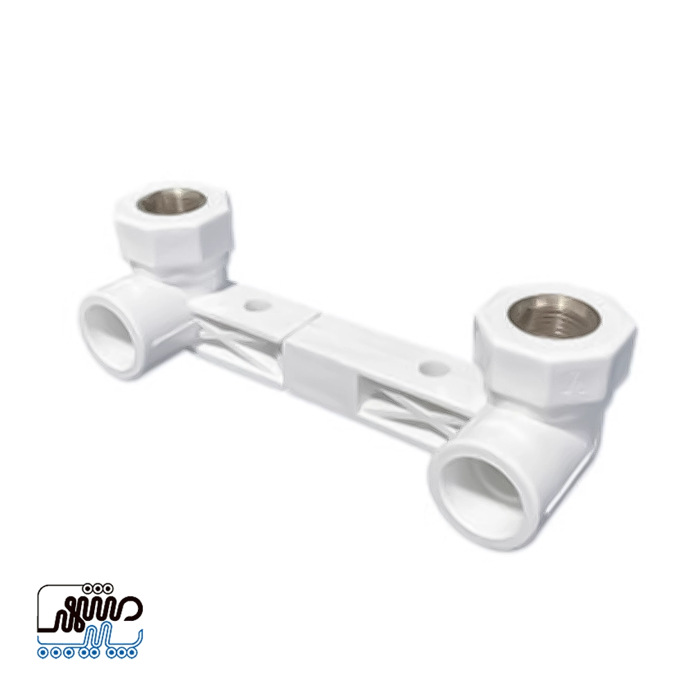 Chabahar Double FT Elbow - mashhad pipe زانو دوقلو شیرمخلوط رابط دار چابهار