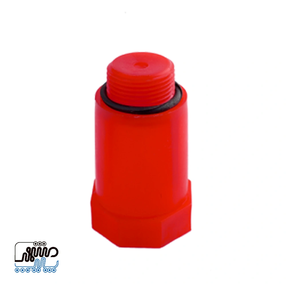 Chabahar Long Plug Type B red - mashhad pipe درپوش رزوه دار بلند چابهار