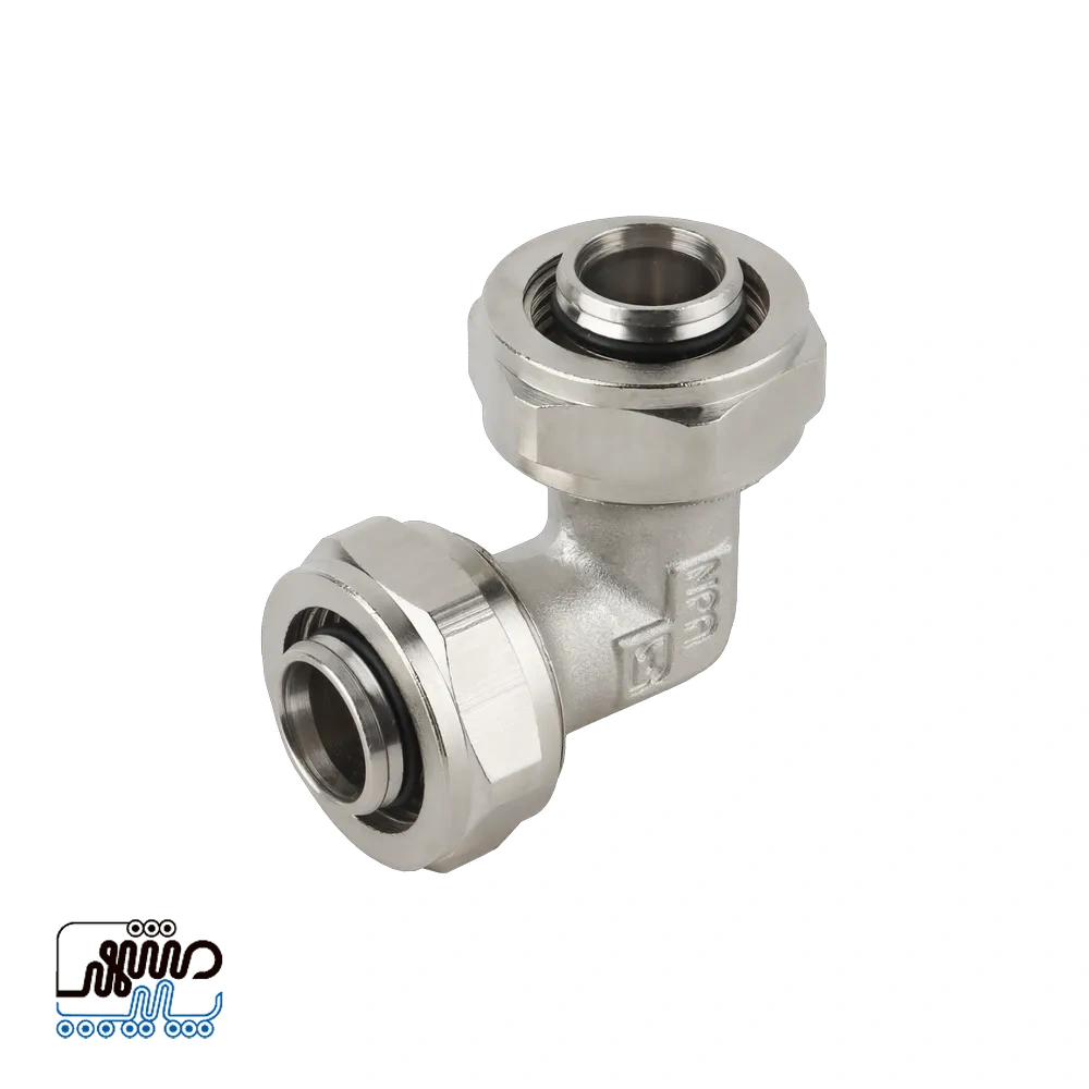 Newpipe 90-degree coupling elbow – Mashhad pipe زانو 90 درجه کوپلی نیوپایپ
