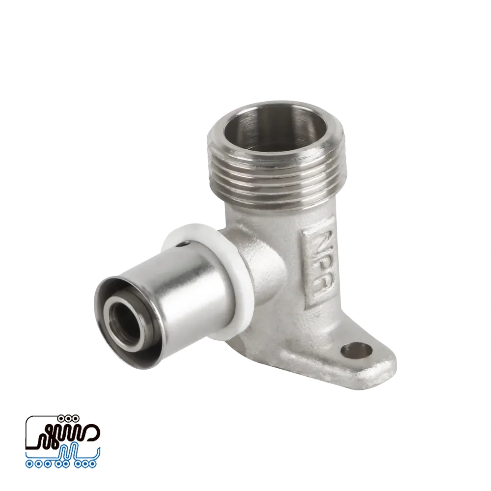 Newpipe flange-faced threaded elbow press – Mashhad pipe زانو صفحه دار روپیچ پرسى نیوپایپ
