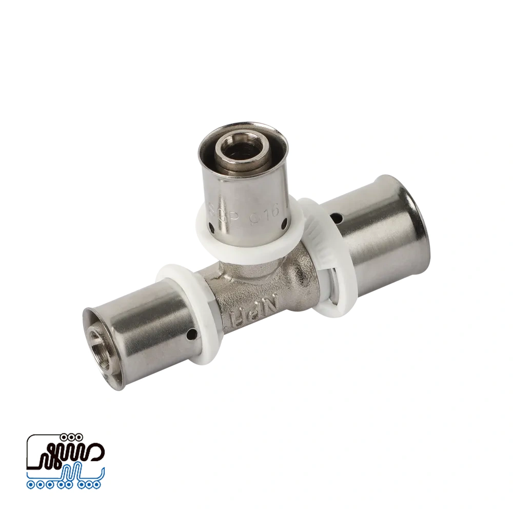 Newpipe press-to-adapter tee – Mashhad pipe سه راهى تبدیل پرسى نیوپایپ
