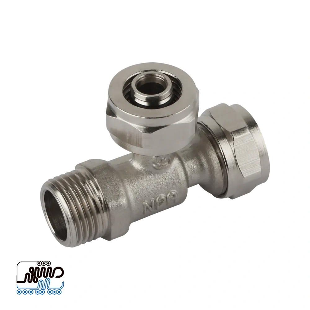 Newpipe threaded coupling tee for built-in fixtures – Mashhad pipe سه راهی روپیچ کوپلی شیرآلات توکار نیوپایپ