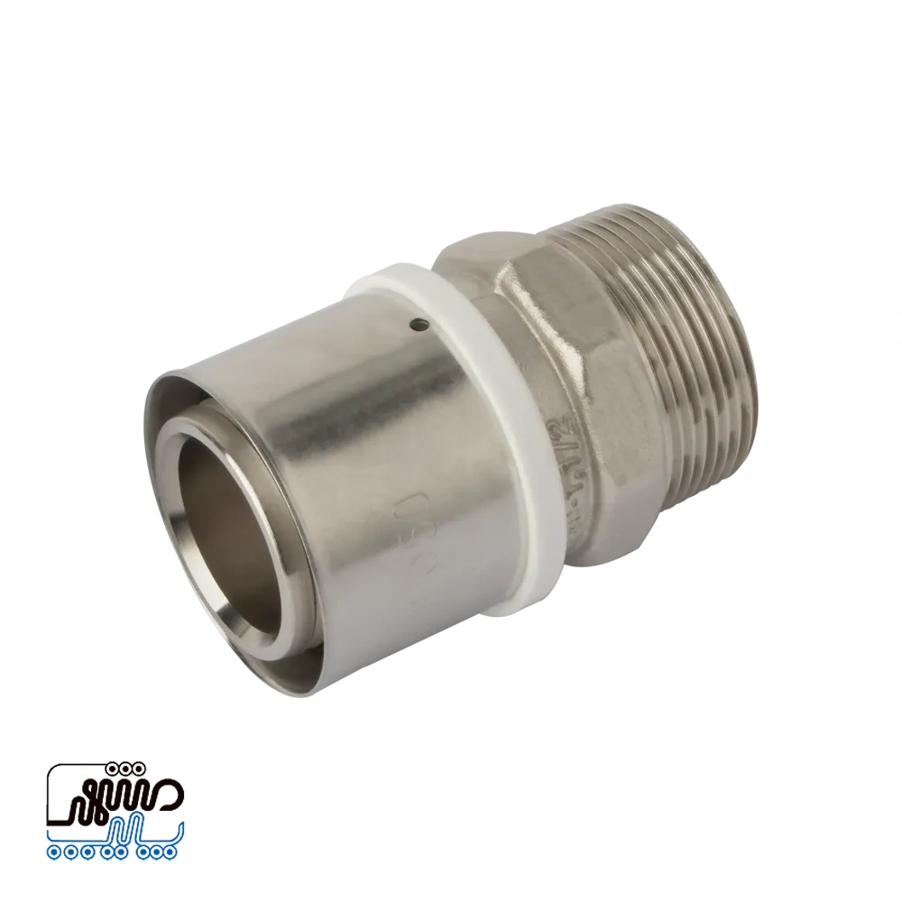 Newpipe threaded-to-press connector – Mashhad pipe رابط روپیچ پرسى نیوپایپ