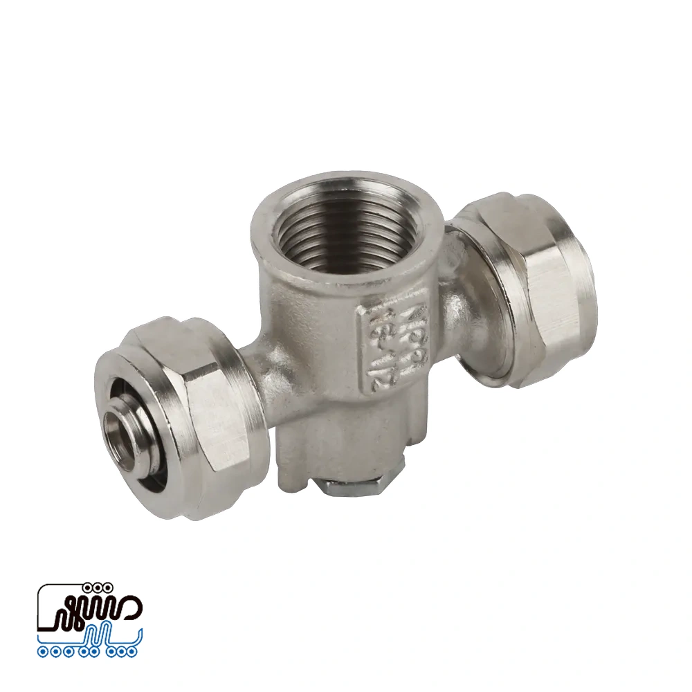 Newpipe wall-mounted coupling tee – Mashhad pipe سه راهی دیواری کوپلی نیوپایپ