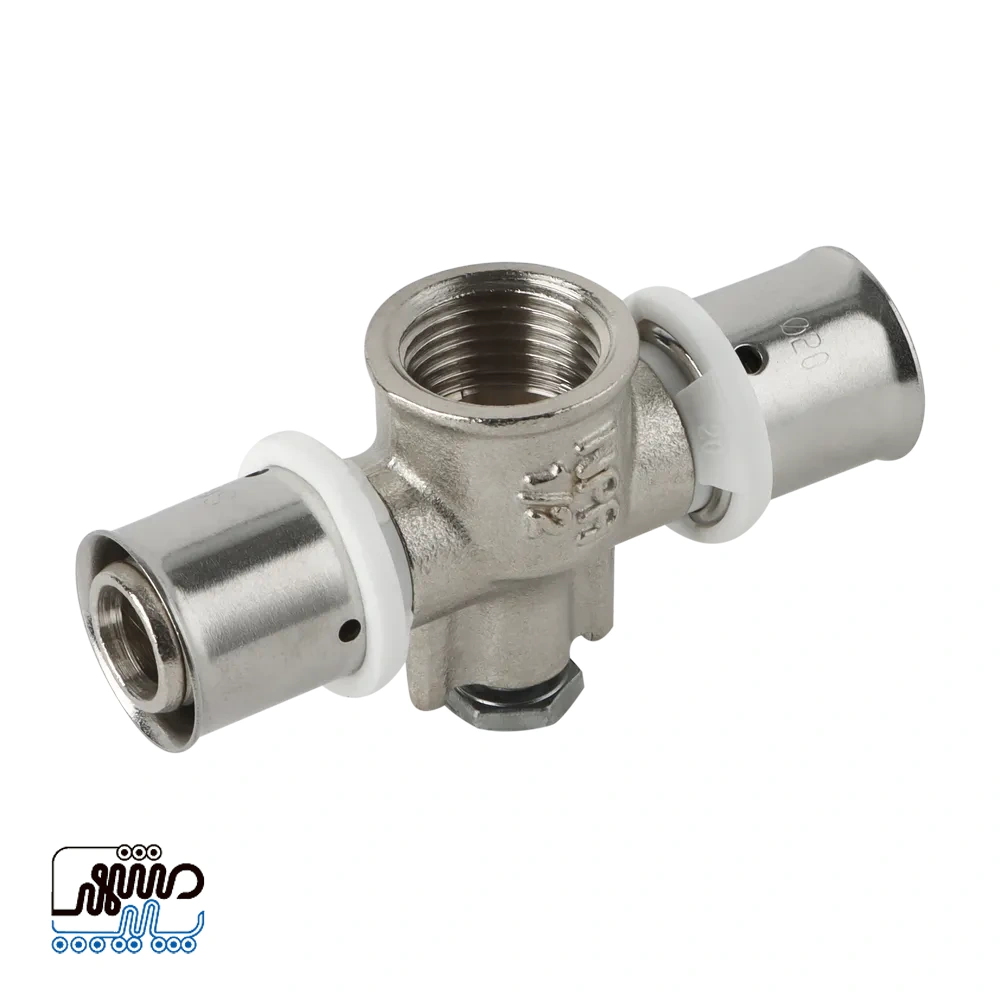 Newpipe wall-mounted press tee – Mashhad pipe سه راهى دیوارى پرسى نیوپایپ