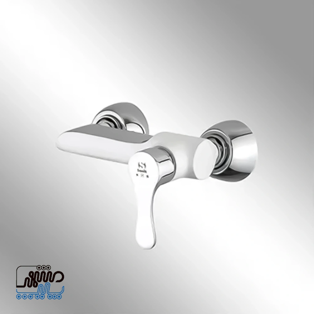 Icele Toilet Faucet Sani – Mashhad Pipe شیر توالت مدل آیسل سنی - سفید کروم