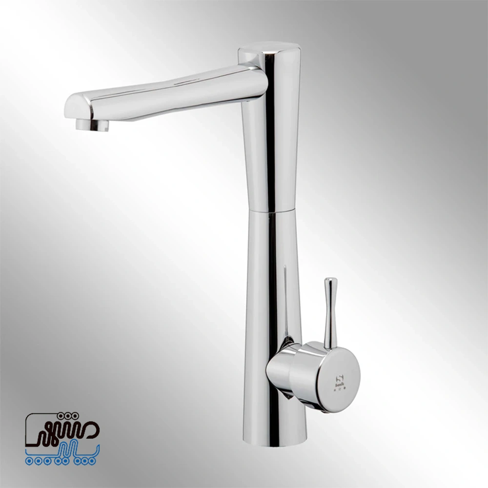 Liyon Kitchen Faucet – Mashhad Pipe شیر ظرفشویی مدل لیون سنی - کروم