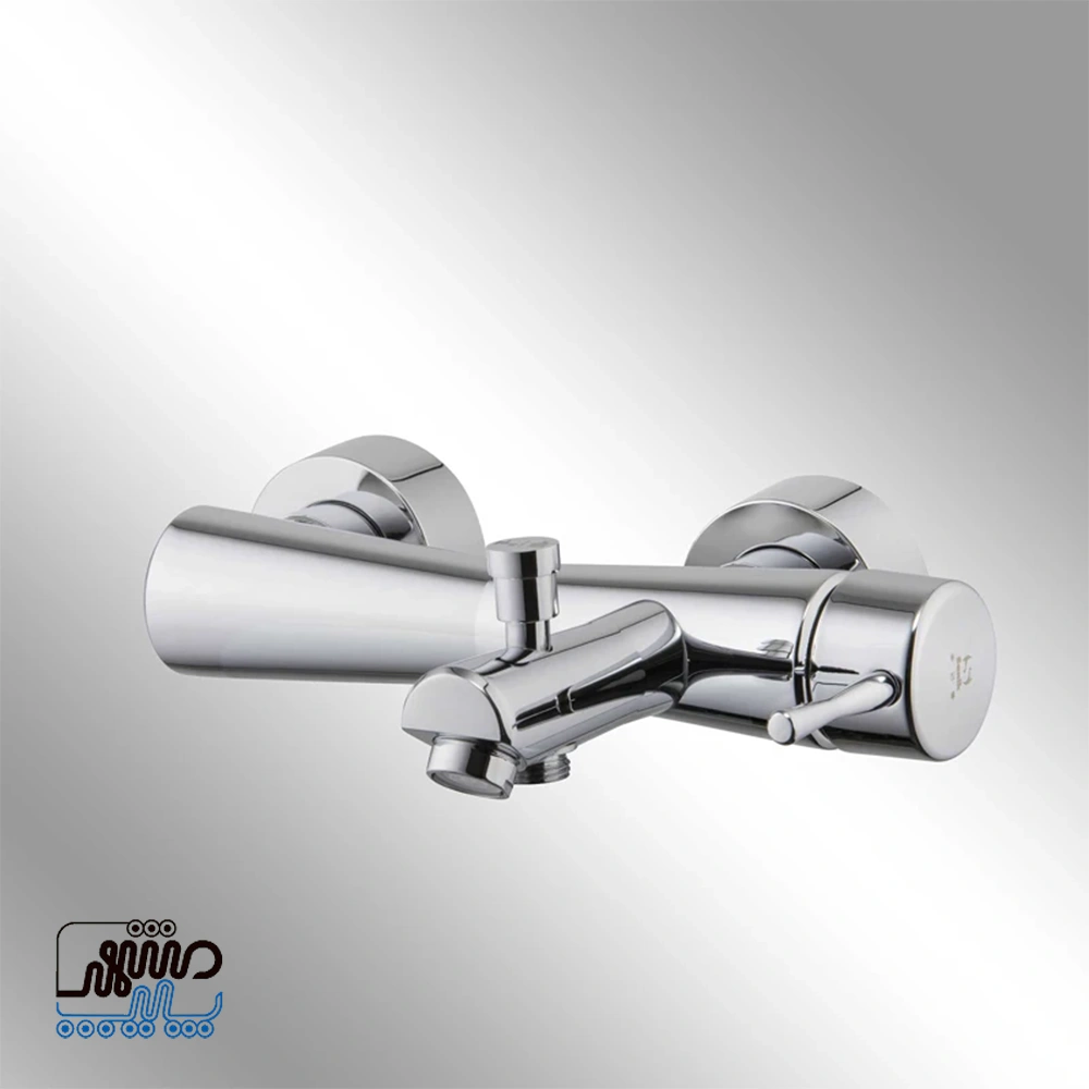 Liyon Shower Mixer Sani – Mashhad Pipe شیر دوش مدل لیون سنی - کروم