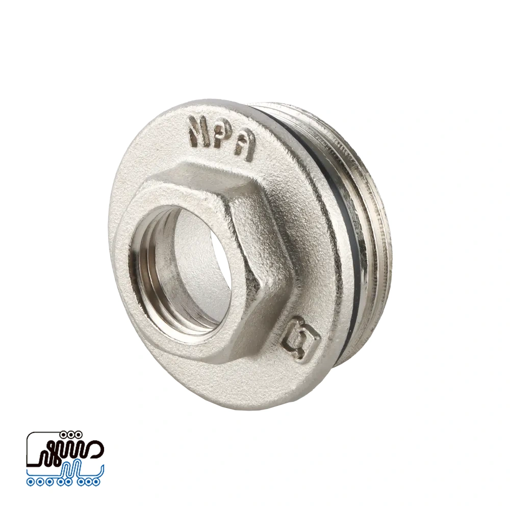 Newpipe metal adapter cap (threaded) – Mashhad pipe درپوش فلزی تبدیلی توپیچ نیوپایپ