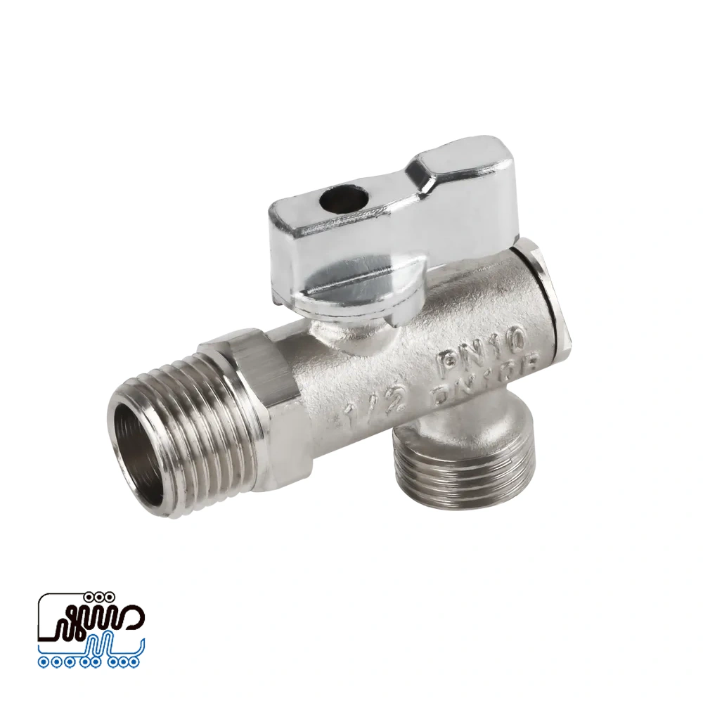 Newpipe push-fit filter valve with silver handle – Mashhad pipe شیر پیسوار فیلتردار دسته نقره ای نیوپایپ
