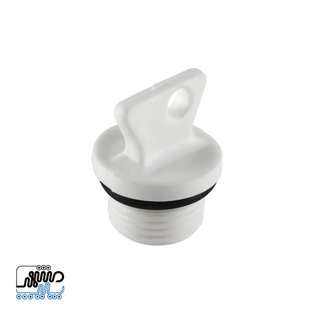 Newpipe short plastic cap with O-ring – Mashhad درپوش پایه کوتاه پلاستیکی اورینگ دار نیوپایپ