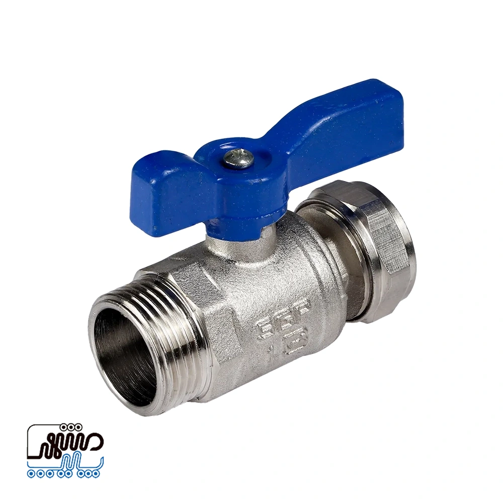 Newpipe single-ended threaded valve with coupling – Mashhad pipe شیر یکسر روپیچ کوپلی نیوپایپ