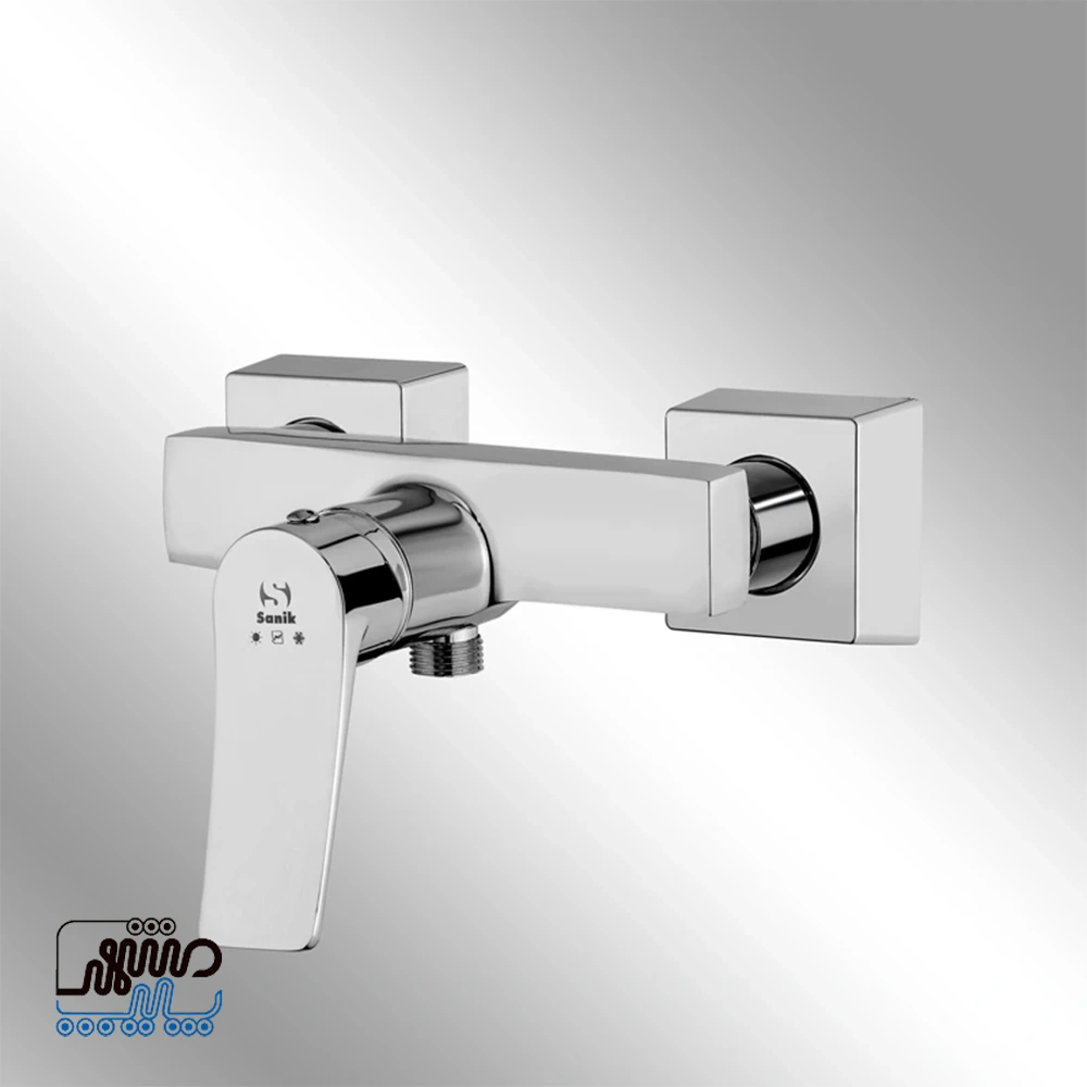 Toilet Faucet, Moon Model - Sani - Mashhad Pipe شیر توالت مدل مون سنی - کروم