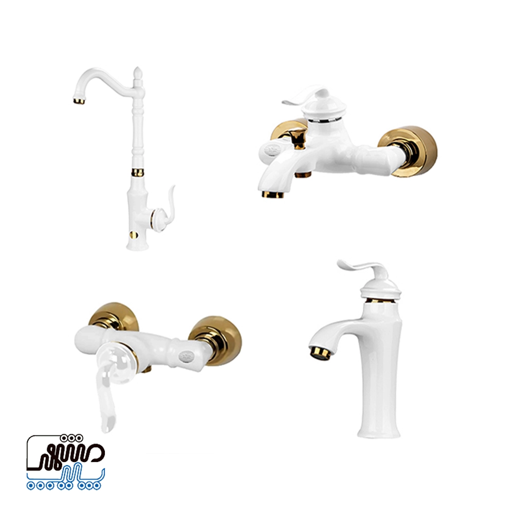 Miniature model Shizer valve set - Mashhad Pipe ست شیرآلات شیذر مدل مینیاتور