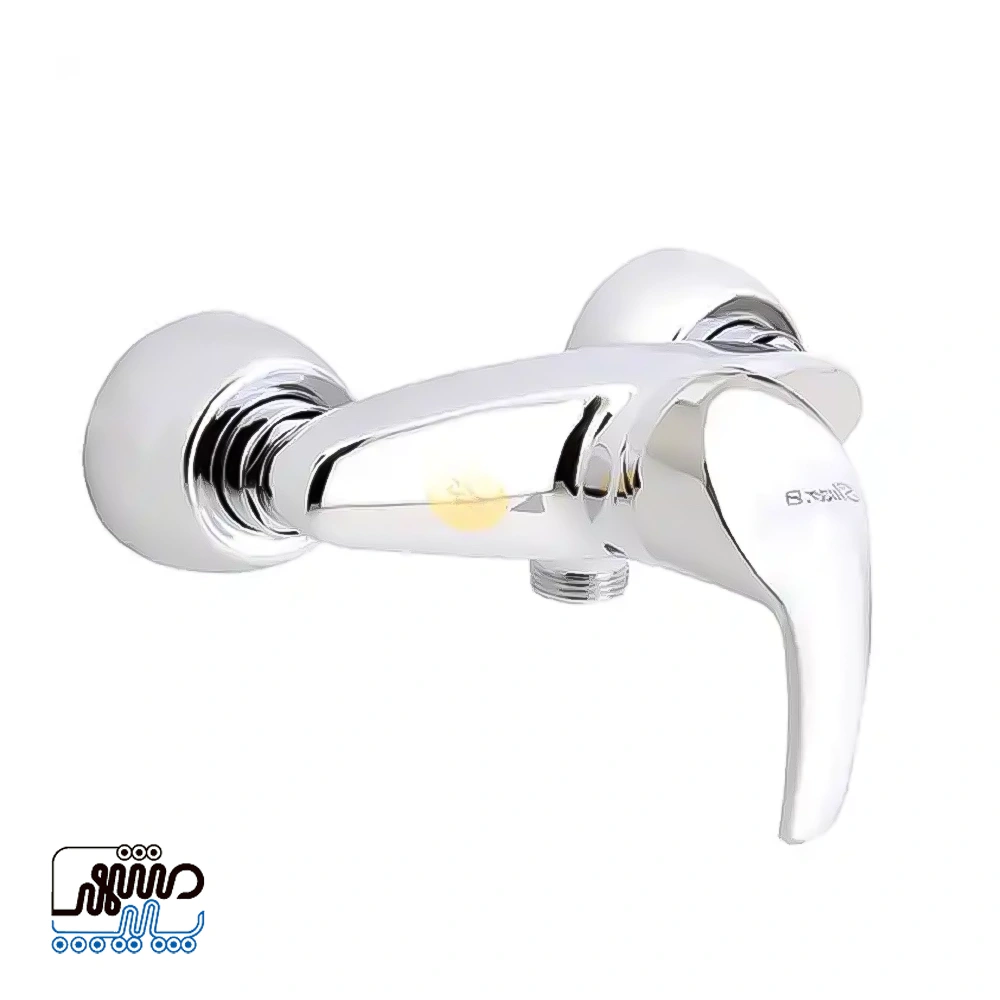 Shizar toilet faucet Karun model - Mashhad Pipe شیر توالت شیذر مدل کارون - کروم