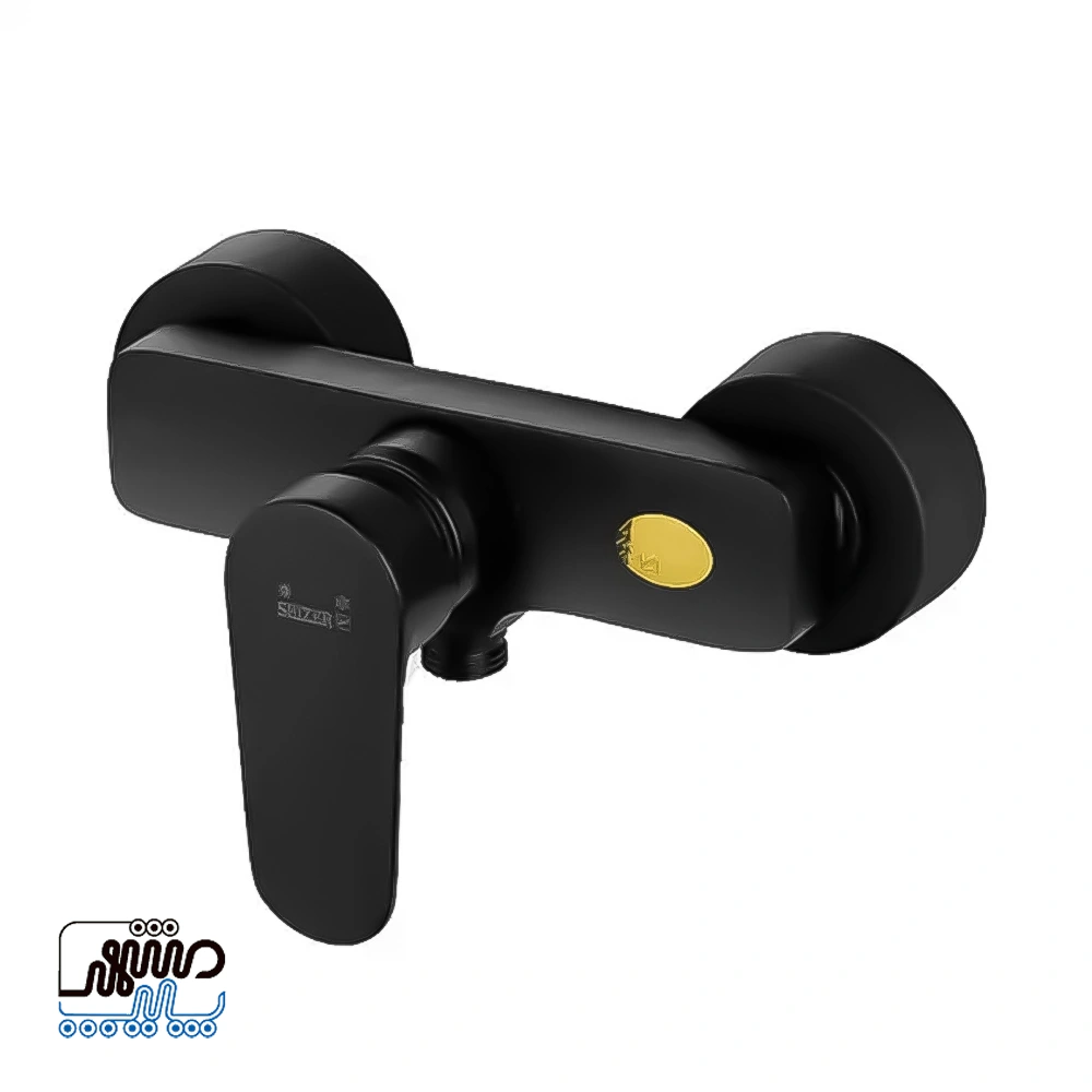 Shizar toilet faucet Smart model - Mashhad Pipe شیر توالت شیذر مدل اسمارت - مشکی