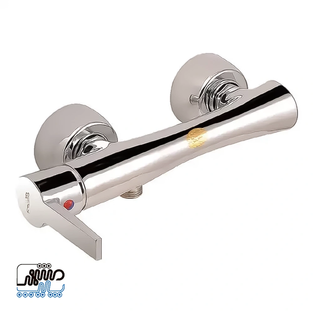 Shizar toilet faucet Venice model - Mashhad Pipe 11 (2) شیر توالت شیذر مدل ونیز