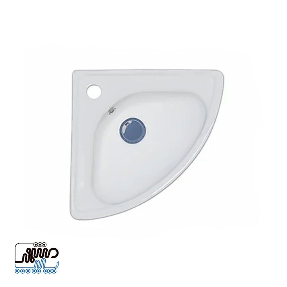 Corner washbasin, Gateria Ay model - Mashhad Pipe روشویی گاتریا مدل آی سه کنج