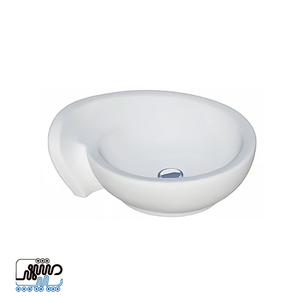 Gatria Galaxy Countertop Integrated‑Faucet Wash Basin — Mashhad Pipe روشویی گاتریا مدل گالکسی رو صفحه ای شیر سرخود