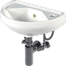 washbasin isolated white backgro 1