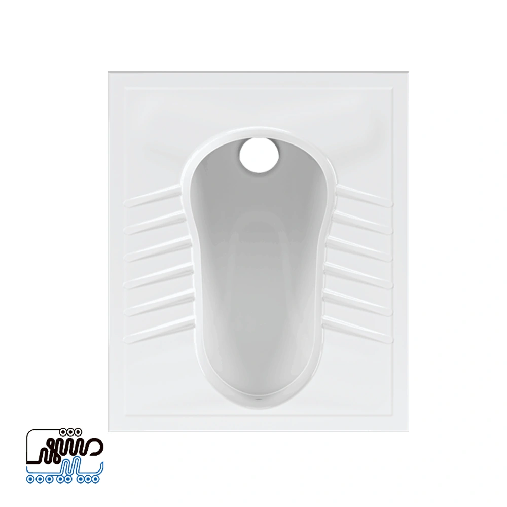 Asian toilet Arian chini cord - Mashhad Pipe توالت آسیایی آرین چینی کرد