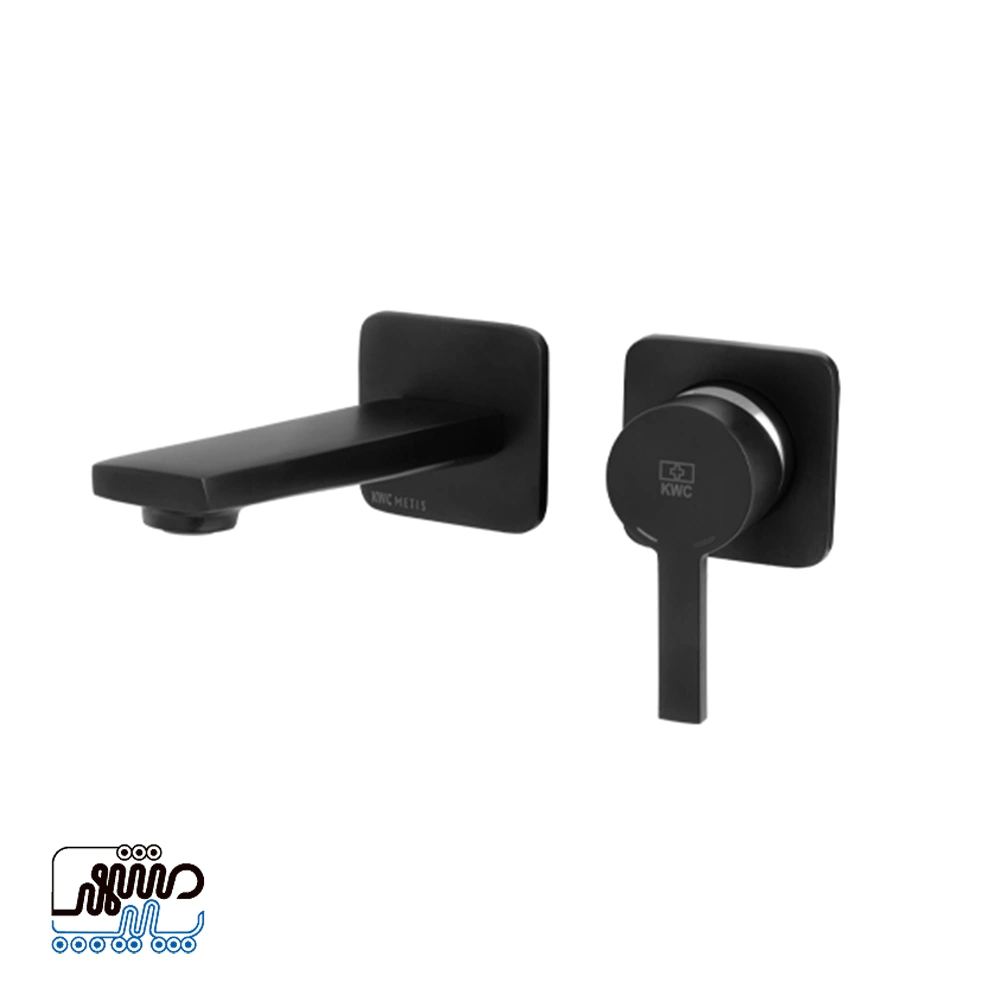 KWC Metis Concealed Basin Mixer - Mashhad Pipe شیر روشویی توکار متیس KWC - مشکی
