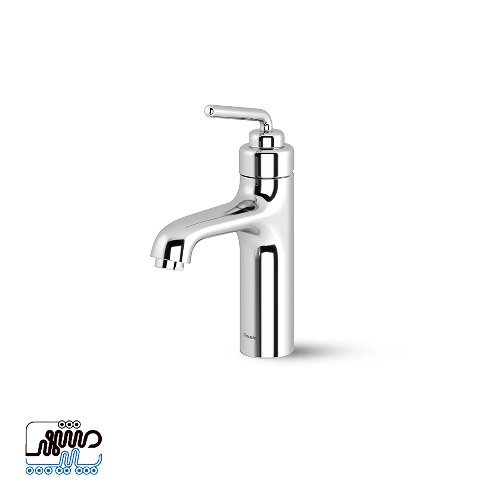 Shouder Modica Basin Mixer Faucet - Mashhad Pipe شیر روشویی شودر مدل مودیکا - کروم