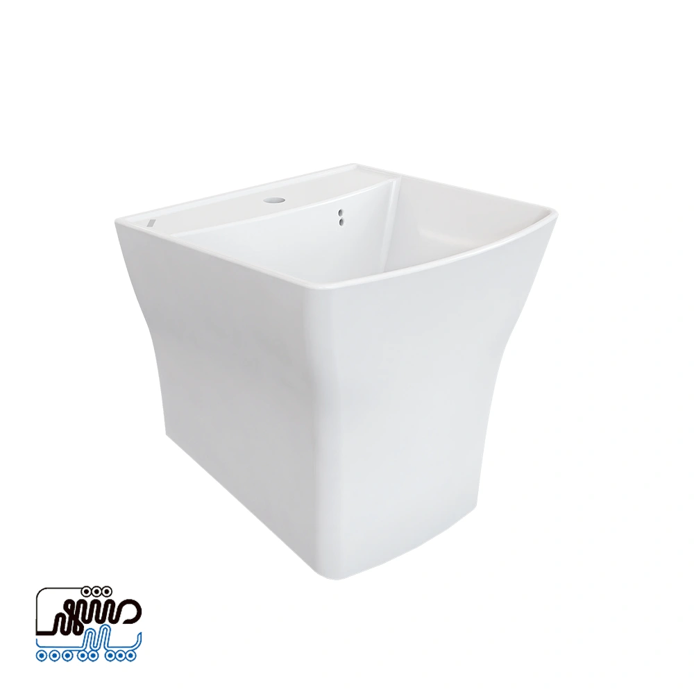 Veronia wall-mounted washbasin chini cord - Mashhad Pipe روشویی دیواری ورونیا چینی کرد