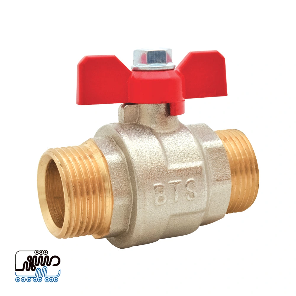 BTS Male Thread Ball Valve - Mashhad Pipe شیر توپی روپیچ BTS
