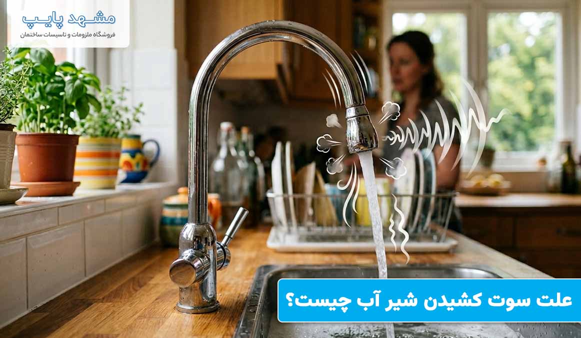علت سوت کشیدن شیر اب چیست